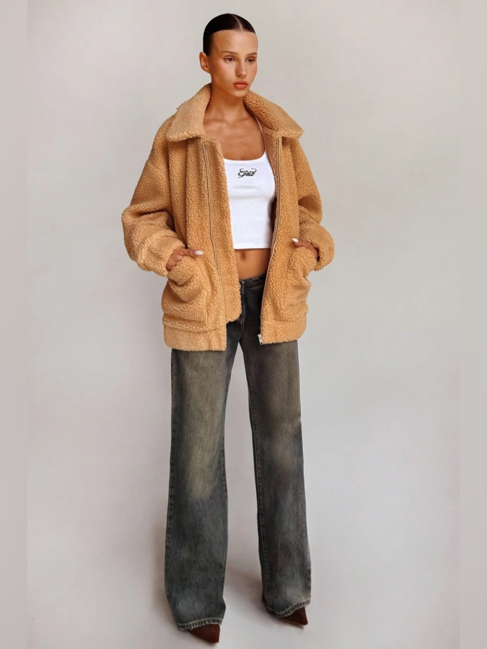 I AM GIA Pixie Coat Caramel S